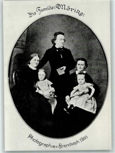 Familie Mörike anno 1860 gelebt in Stuttgart