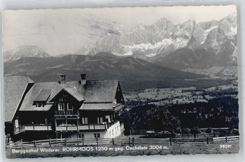 8971 Rohrmoos - Berggasthof Winterer, Dachstein