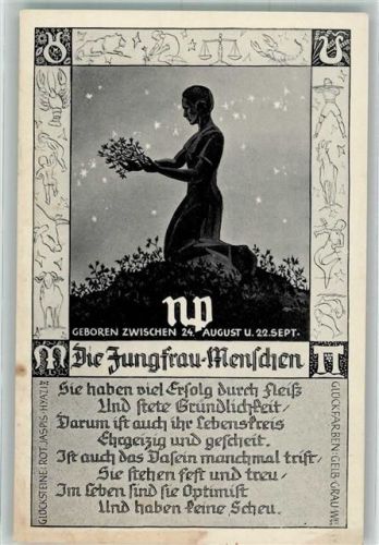 Jungfrau 24.August u. 22.Sept.