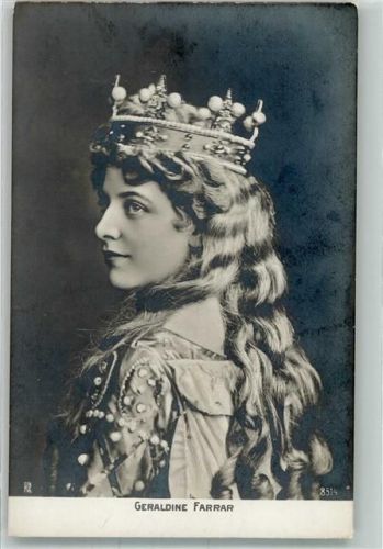 Geraldine Farrar als Königin