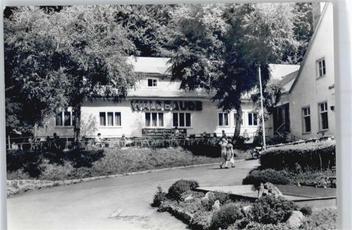 98666 O6121 Gießübel b Hildburghausen - Gaststätte Walbaude