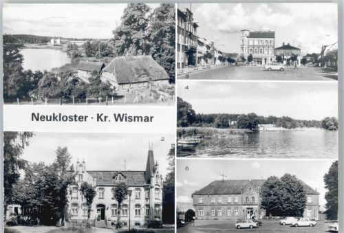 Neukloster Fischerhaus, Handwerkerheim, Marktplatz, Am See, HO- Gaststätte Stadt Neukloster