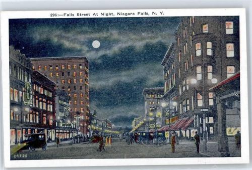 Falls Street at night AKU2