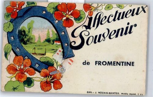 85550 La Barre-de-Monts Gebrauchsspuren Leporello, Hufeisen, Fromentine