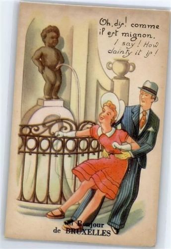 Brüssel Leporello, Manneken Pis
