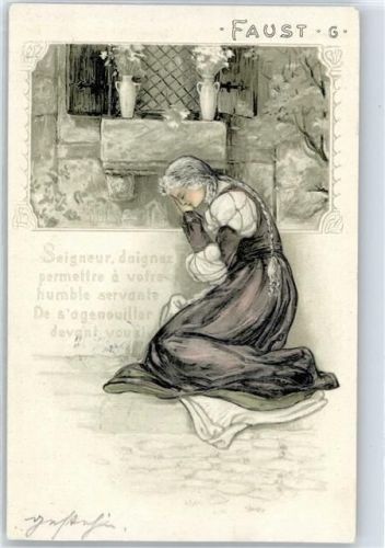 Faust , Prägedruck