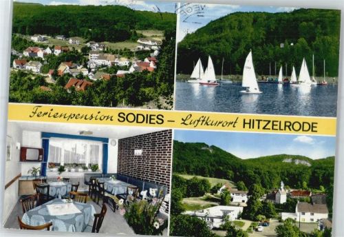 37276 W3446 Hitzelrode - Teilansicht, Ferienpension Sodies