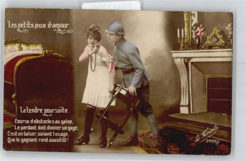 Verlag Favorite No.2490 , Erotik Patriotik WK I, Frankreich