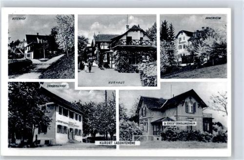 Laßnitzhöhe Kurhaus, Botenhof, Annenheim, Zirnbergerhof, Dr. Ehler´s Erholungsheim