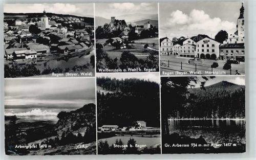 94209 W8370 Regen - Weißenstein,Arberggipfel,Stausee