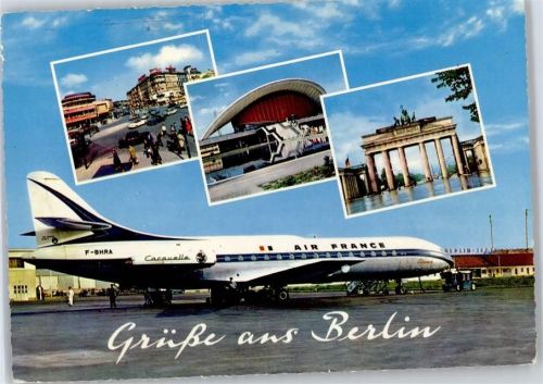 10115 W1000 Berlin Mitte - Flughafen, Brandenburger Tor, Ortspartie