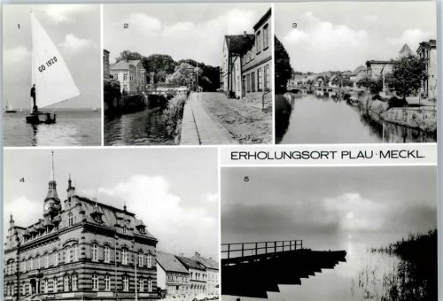 19395 O2864 Plau - Zugbrücke AKU1