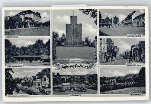 58285 W5820 Gevelsberg - Sparkasse , Mittelstrasse