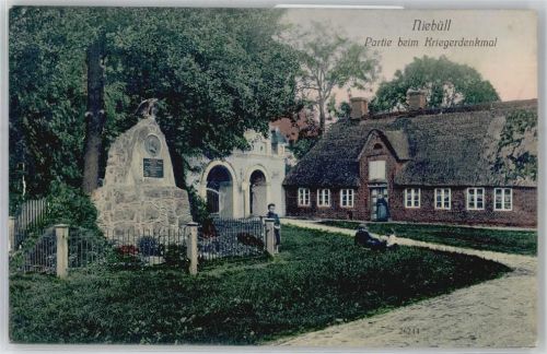 25899 W2260 Niebüll - Kriegerdenkmal