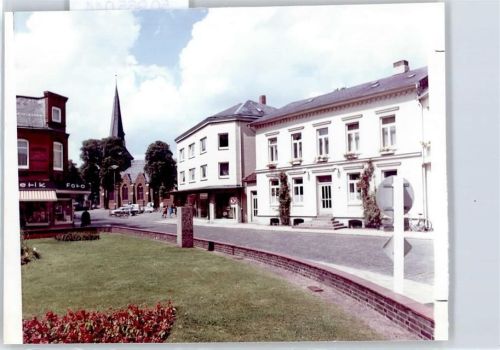 Nortorf Fotoabzug, Straßenansicht, Blick zur Kirche