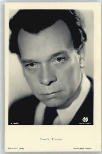 Balser, Ewald Film-Foto-Verlag Filmschauspieler