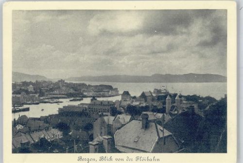 Bergen - Blick von der Flöibahn