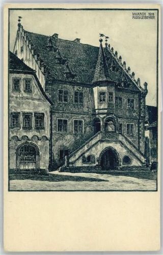 Volkach Rathaus, sign. Leibinger, Alois