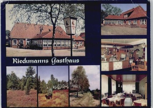 29646 W3045 Behringen , Kr Soltau - Rieckmanna Gasthaus