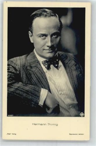 Thimig, Hermann , Ross Verlag No.6139/1