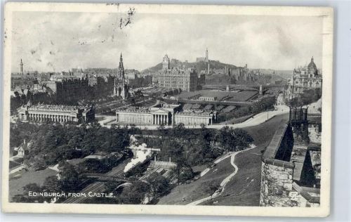 Edinburgh from Castle