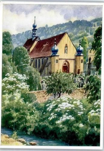 97225 W8705 Retzbach - Wallfahrtskirche Maria im grünen Tal