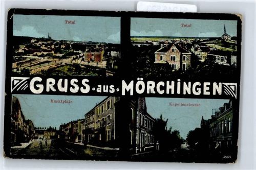 57340 Morhange Mörchingen - Gesamtansicht, Marktplatz, Kapellenstraße