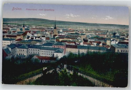 Brno Panorama vom Spielberg