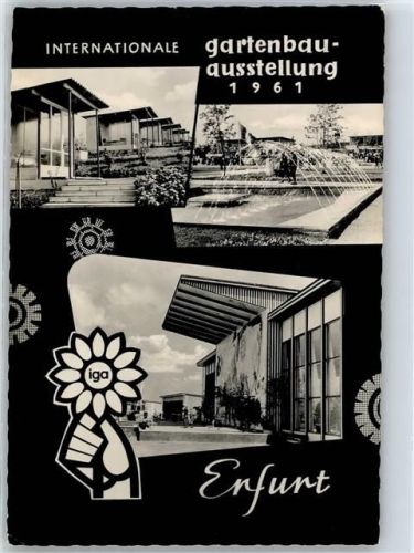 99084 O5000 Erfurt - Internationale Gartenbauausstellung IGA 1961