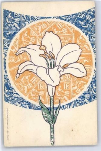 Blumen Briefmarkenabbildung