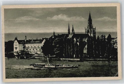 Konstanz Münster, Inselhotel, Dampfer