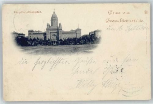 10115 W1000 Lichterfelde - Hauptkadettenanstalt
