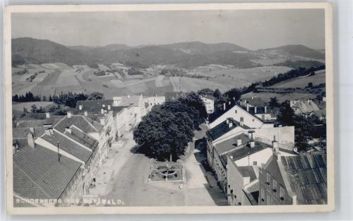 Schönberg WK II Hauptstrasse
