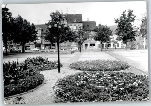 Groitzsch Parkanlage , Marktplatz