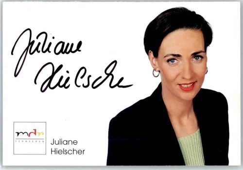 Originalunterschrift Hielscher, Juliane MDR
