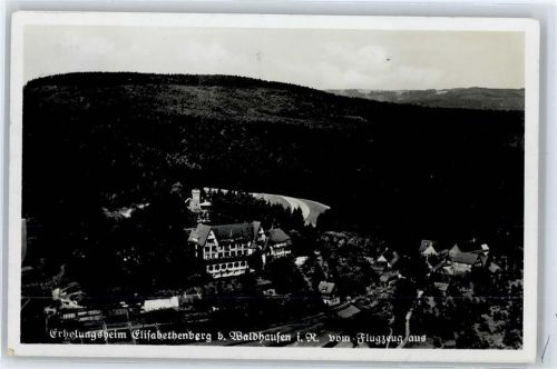 73547 W7073 Waldhausen b Schorndorf, Württ - Fliegeraufnahme, Erholungsheim Elisabethenberg