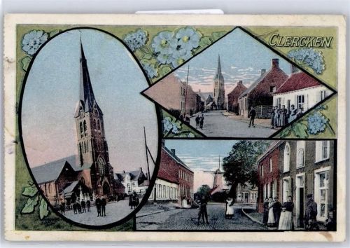 Clercken Lithographie Kirche
