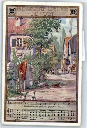Schubert Lieder , Die Post