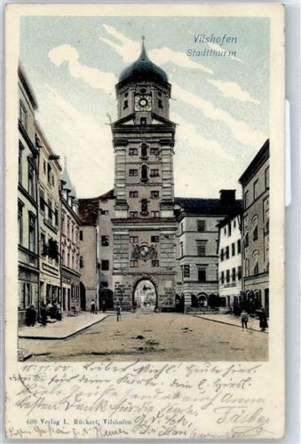 94474 W8358 Vilshofen an der Donau - Satdtturm