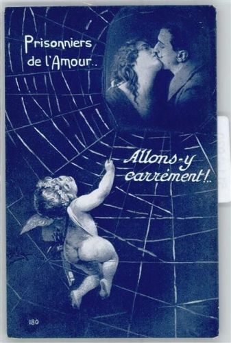 Verlag SID Nr.180 , Spinnennetz , Amor Patriotik WK I, Frankreich