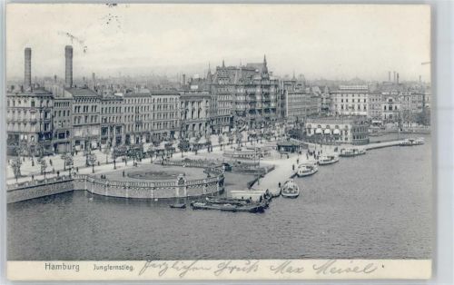 Hamburg Ortsansicht, Jungfernstieg