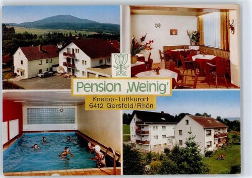 36129 W6412 Gersfeld (Rhön) - Pension Weinig
