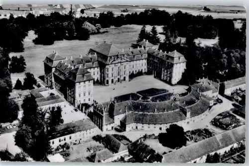 96178 W8602 Pommersfelden 1959 - Fliegeraufnahme Schloss