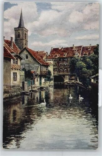 Erfurt Dämmchen, Wiedemann´s Künstlerkarte, WIRO