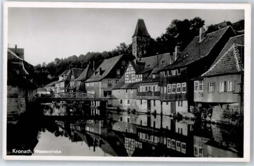 Kronach Ortsansicht, Wasserstraße