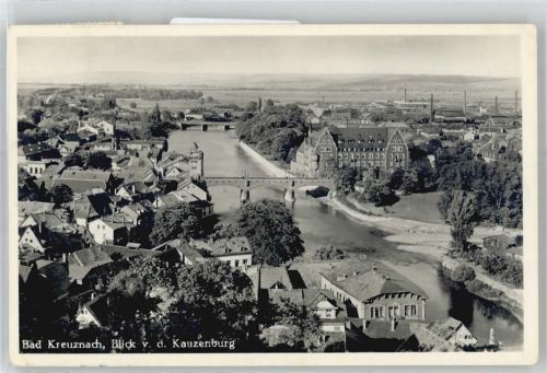 55543 W6550 Bad Kreuznach - Blick von der Kauzenburg