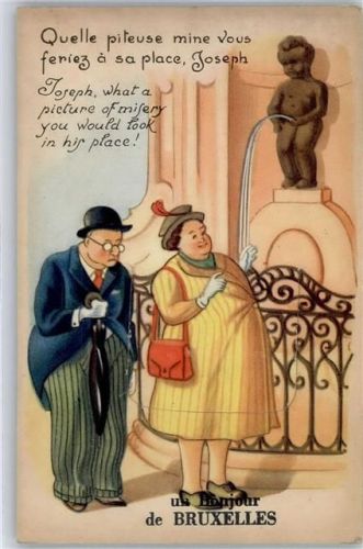 Brüssel Leporello, Manneken Pis
