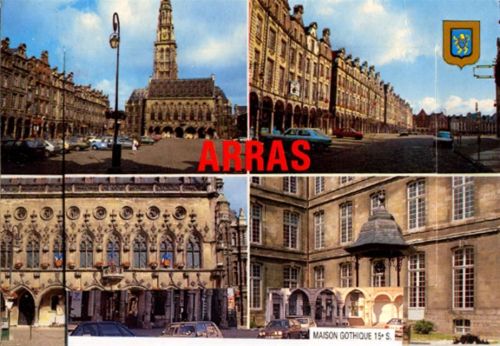 Arras Leporello, Maison Gothique, Wappen