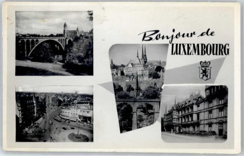 Luxembourg Brücke Platzansicht