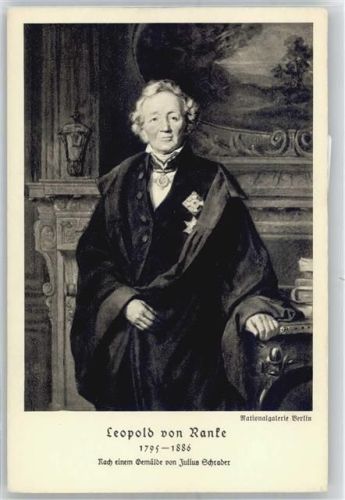 Schrader, Julius , Leopold von Ranke Künstler S